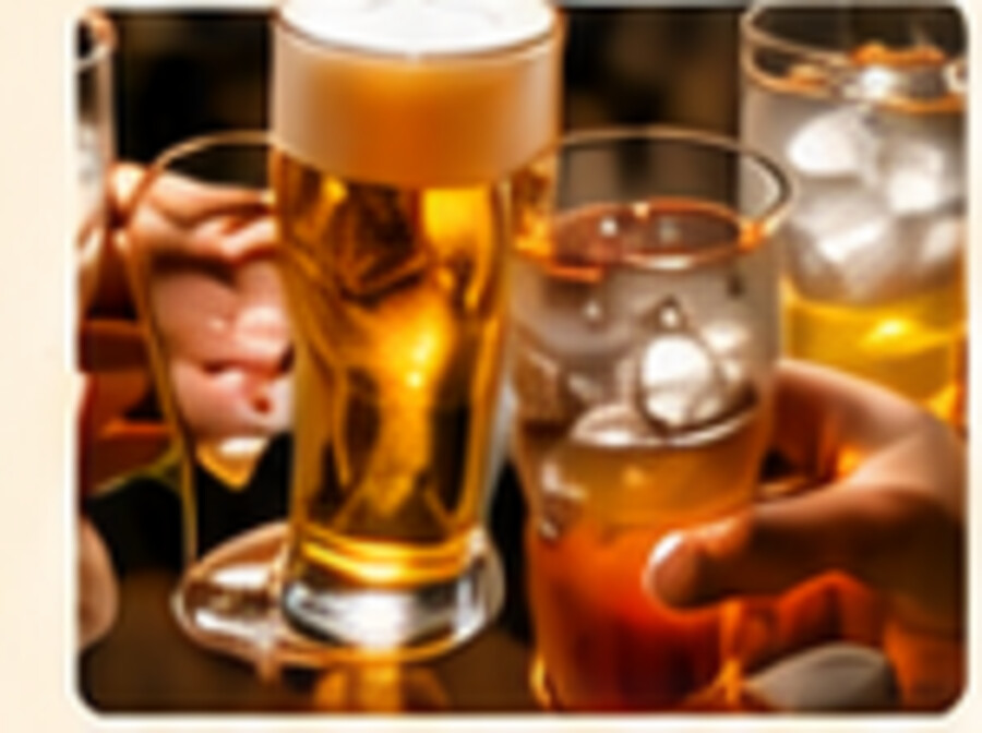 ビールとハイボール